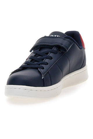 Sneakers blu con dettagli rossi Levi's Bell Jr