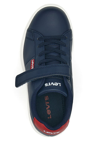 Sneakers blu con dettagli rossi Levi's Bell Jr