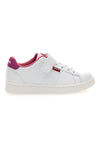 Sneakers bianche con dettagli fucsia Levi's Bell JR