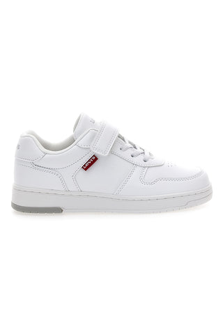 Sneakers bianche con chiusura a strappo Levi's Kick SE