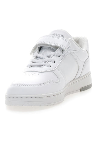 Levi's – Kick SE – Weiße Sneaker mit Klettverschluss