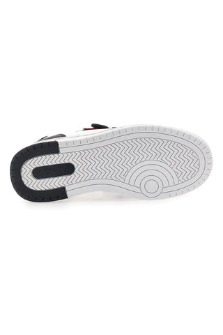 Sneakers bianche e nere con chiusura a strappo Levi's Kick SE