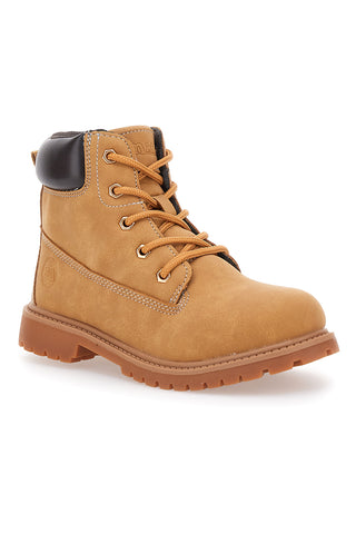 Honiggelbe Stiefeletten mit Reißverschluss Mkids MG25165