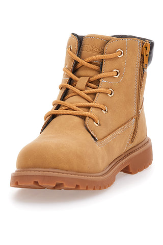 Honiggelbe Stiefeletten mit Reißverschluss Mkids MG25165