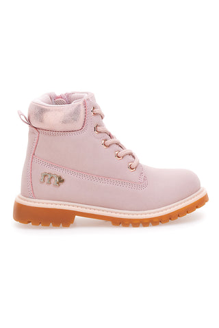 Polacchini rosa con suola carrarmato MKIDS MG25165