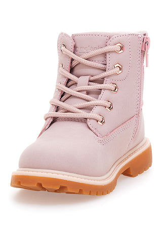 Rosa Stiefeletten mit Profilsohle MKIDS MG25165