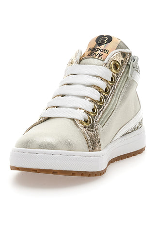 Sneakers alte oro con glitter e stelle Laura Biagiotti AG1751016519