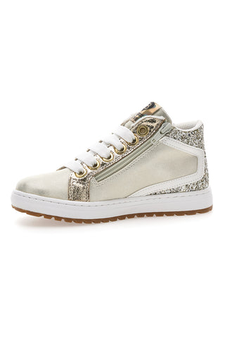 Sneakers alte oro con glitter e stelle Laura Biagiotti AG1751016519