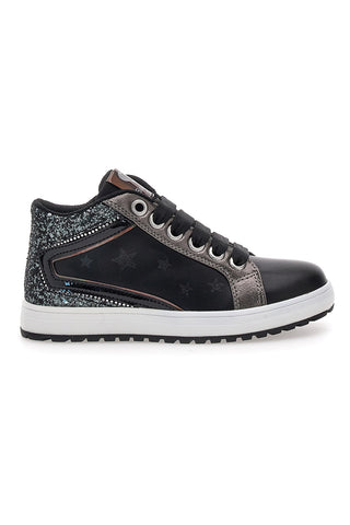 Laura Biagiotti AG1751016511 schwarze Sneakers mit Glitzerdetails