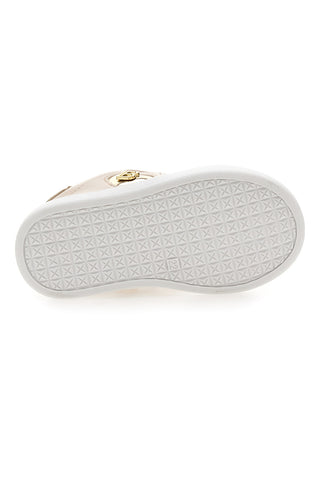 Sneakers rosa con dettagli oro Laura Biagiotti L97409510