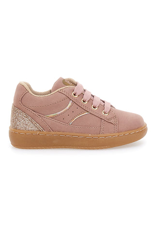 Laura Biagiotti AG1767316631 rosa Sneakers mit Glitzer an der Ferse