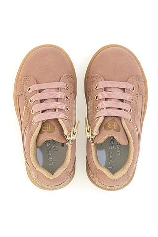 Sneakers rosa con glitter sul tallone Laura Biagiotti AG1767316631