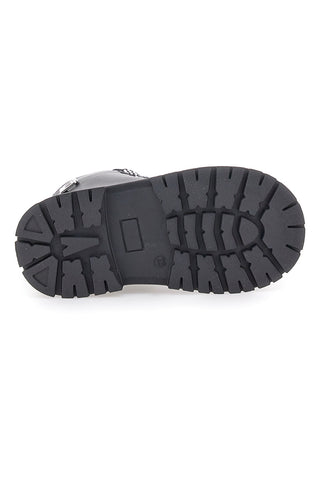 Laura Biagiotti AG1768616716 schwarze Schnürstiefeletten mit Reißverschluss