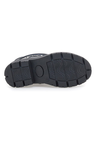 Grazia 1756 Schwarze Stiefel mit Glitzer LOVE Writing