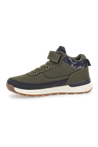 Levi's – ASCOT REFRESH – Sneaker in Khaki mit Camouflage-Muster