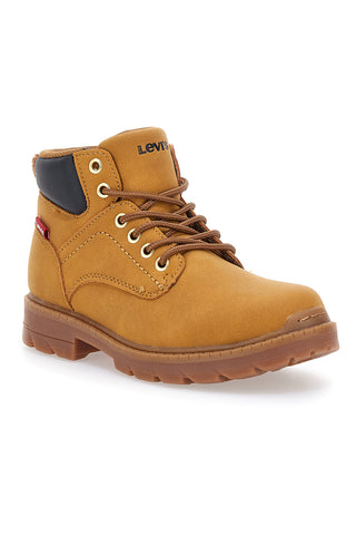 Anfibi ocra con collo imbottito e suola carrarmato Levi's Jax Plus