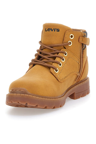 Anfibi ocra con collo imbottito e suola carrarmato Levi's Jax Plus
