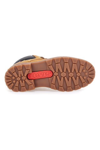 Anfibi ocra con collo imbottito e suola carrarmato Levi's Jax Plus