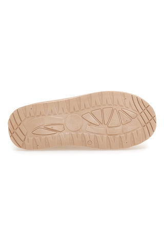 Beige Stiefeletten mit Strasssteinen und warmem Fellfutter. Danke Girls GB2030.