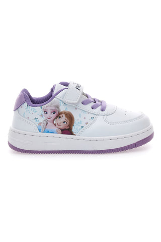 Scarpe bianche con dettagli lilla Frozen D4310721S