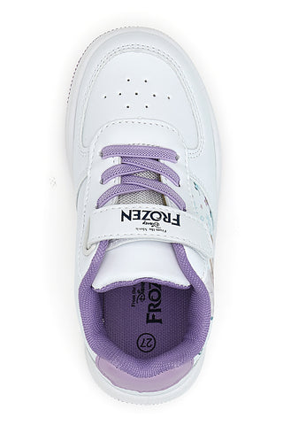 Scarpe bianche con dettagli lilla Frozen D4310721S