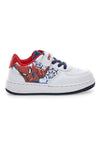 Scarpe bianche con dettagli rossi Spiderman R1310630S