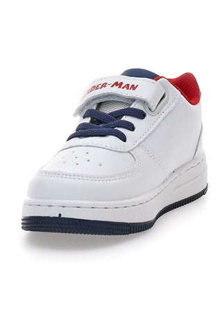 Scarpe bianche con dettagli rossi Spiderman R1310630S