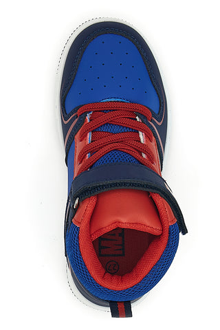 Blaue High-Top-Schuhe mit roten Details Spiderman R1310632S