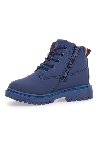 Blaue Stiefeletten mit Spiderman-Print und seitlichem Reißverschluss Spiderman R1310564S10