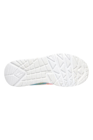 Mehrfarbige weiße Turnschuhe Skechers Uno Lite Vista Strike