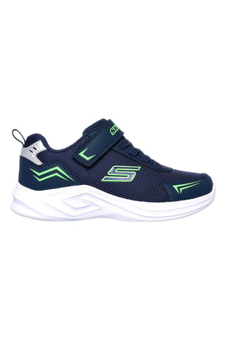 Sneakers Blu e Verde Skechers Mazematics