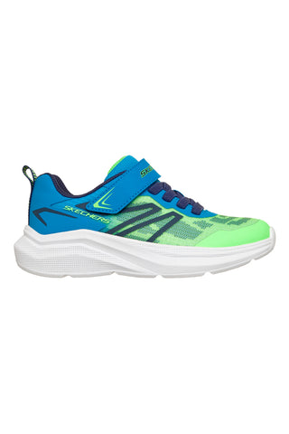 Sneakers verdi leggere con chiusura a strappo Microspec Velocity Skechers