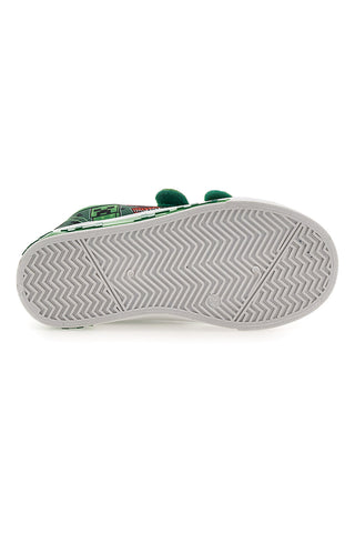 Sneaker verde con luci Minecraft K14666