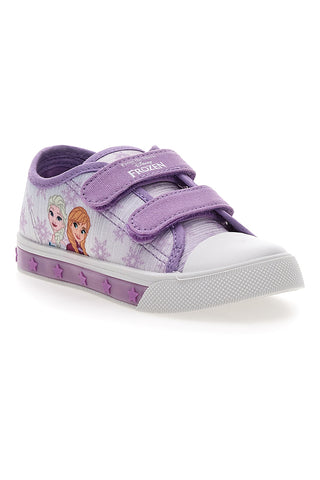 Sneaker lilla con luci Frozen D14446