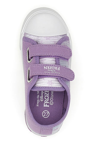 Lila Trainer mit Lichtern Frozen D14446