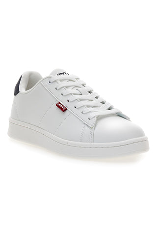 Sneakers bianche lacci e strappo Levi’s Bell JR