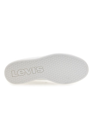 Sneakers bianche lacci e strappo Levi’s Bell JR