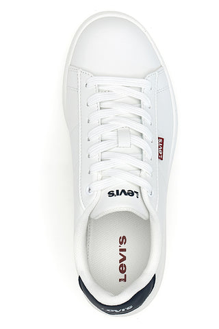 Sneakers bianche lacci e strappo Levi’s Bell JR