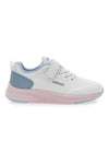 Sneakers bianche e azzurre chiusura a strappo Levi’s Hudson