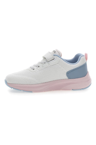 Sneakers bianche e azzurre chiusura a strappo Levi’s Hudson