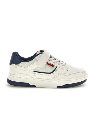 Sneakers Bianche e Blu Levi's John Ser