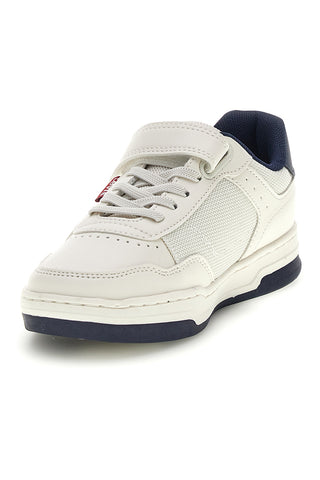 Sneakers Bianche e Blu Levi's John Ser