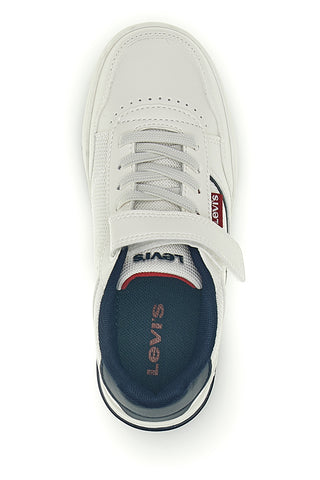 Sneakers Bianche e Blu Levi's John Ser