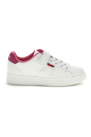 Sneakers Bianche e Rosa Levi's Bell JR