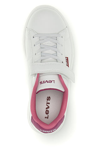Sneakers Bianche e Rosa Levi's Bell JR