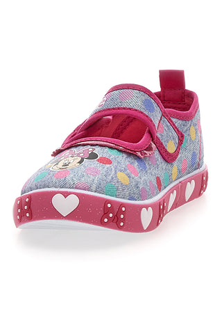 Ballerina rosa con stampa Minnie D3010798T