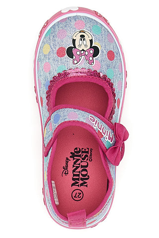 Ballerina rosa con stampa Minnie D3010798T