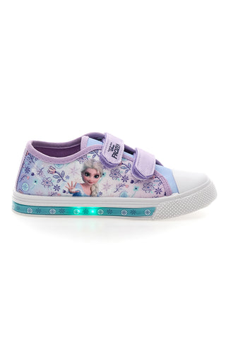 Sneaker lilla con luci Frozen D4310727T