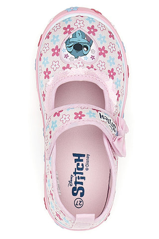 Ballerina rosa con stampa Lilo&stitch D6020235T