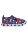 Sandalo da bimbo blu con fori frontali Spiderman R1310673T